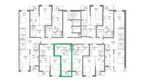 Студия квартира, вторичка, 31м2, 8/9 этаж