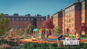 1-к квартира, строящийся дом, 38м2, 5/5 этаж