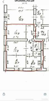 3-к квартира, вторичка, 57м2, 1/3 этаж