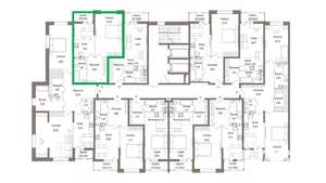 1-к квартира, вторичка, 47м2, 5/10 этаж