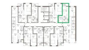 Студия квартира, вторичка, 31м2, 4/9 этаж