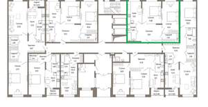 2-к квартира, вторичка, 70м2, 1/9 этаж