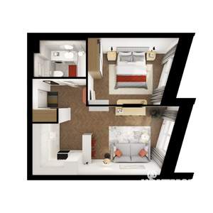 1-к квартира, вторичка, 40м2, 5/9 этаж