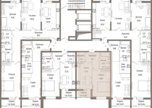 1-к квартира, вторичка, 41м2, 4/9 этаж