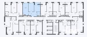 2-к квартира, вторичка, 54м2, 28/28 этаж