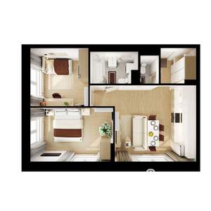 2-к квартира, вторичка, 52м2, 3/9 этаж