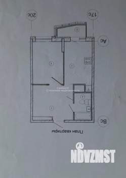 1-к квартира, вторичка, 40м2, 24/25 этаж