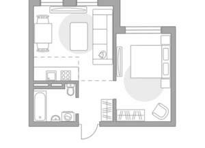 2-к квартира, строящийся дом, 35м2, 5/6 этаж