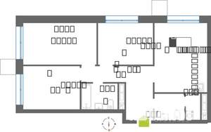 3-к квартира, вторичка, 70м2, 10/31 этаж