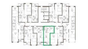 Студия квартира, вторичка, 31м2, 8/10 этаж