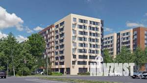 1-к квартира, строящийся дом, 31м2, 9/9 этаж
