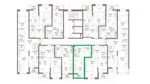 Студия квартира, вторичка, 32м2, 6/9 этаж