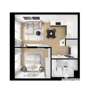 1-к квартира, вторичка, 36м2, 3/9 этаж