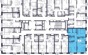 2-к квартира, вторичка, 67м2, 13/28 этаж