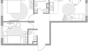 3-к квартира, строящийся дом, 54м2, 1/14 этаж