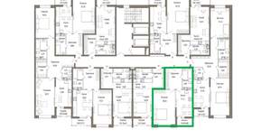 1-к квартира, вторичка, 47м2, 6/9 этаж