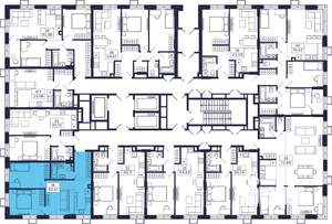 2-к квартира, вторичка, 53м2, 2/28 этаж