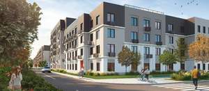 2-к квартира, строящийся дом, 40м2, 1/6 этаж