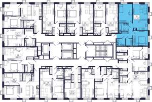 2-к квартира, сданный дом, 67м2, 4/28 этаж
