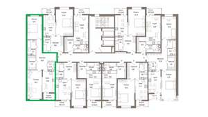 2-к квартира, вторичка, 76м2, 4/10 этаж