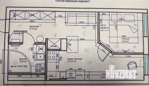 2-к квартира, вторичка, 40м2, 12/25 этаж