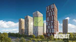 1-к квартира, вторичка, 44м2, 16/32 этаж