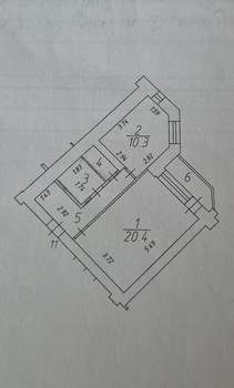 1-к квартира, вторичка, 48м2, 3/14 этаж
