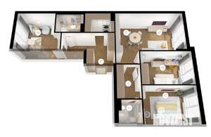 3-к квартира, вторичка, 85м2, 9/9 этаж