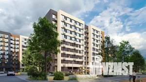 2-к квартира, строящийся дом, 49м2, 9/9 этаж