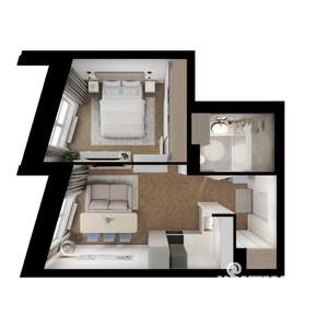 1-к квартира, вторичка, 34м2, 9/9 этаж