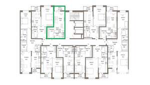 Студия квартира, вторичка, 31м2, 5/9 этаж