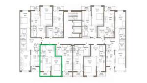 1-к квартира, вторичка, 47м2, 5/9 этаж