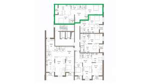 2-к квартира, вторичка, 95м2, 6/9 этаж