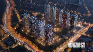 1-к квартира, строящийся дом, 44м2, 2/28 этаж