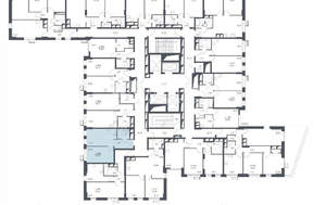 1-к квартира, вторичка, 35м2, 21/34 этаж