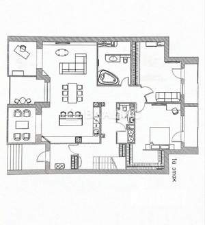 6-к квартира, вторичка, 247м2, 1/3 этаж