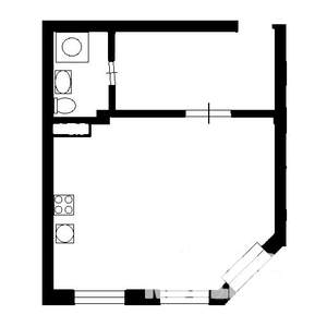 1-к квартира, вторичка, 61м2, 5/9 этаж