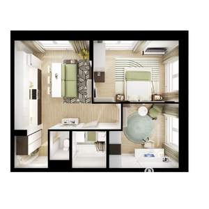 2-к квартира, вторичка, 51м2, 3/9 этаж