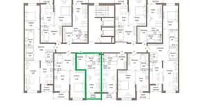 Студия квартира, вторичка, 32м2, 6/9 этаж