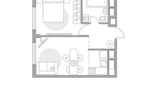 2-к квартира, вторичка, 31м2, 14/14 этаж