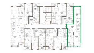 2-к квартира, вторичка, 77м2, 5/9 этаж