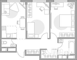 Студия квартира, строящийся дом, 25м2, 14/14 этаж