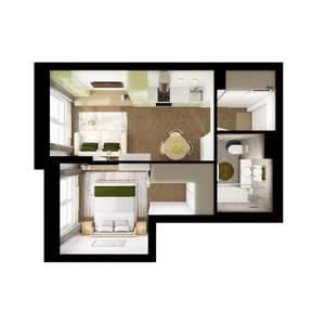 1-к квартира, вторичка, 33м2, 7/9 этаж