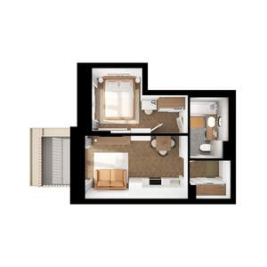 1-к квартира, вторичка, 32м2, 1/9 этаж