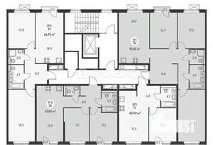3-к квартира, вторичка, 91м2, 6/9 этаж