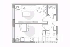 1-к квартира, вторичка, 36м2, 2/8 этаж