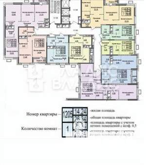 Студия квартира, вторичка, 26м2, 8/21 этаж
