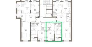 1-к квартира, вторичка, 45м2, 3/9 этаж