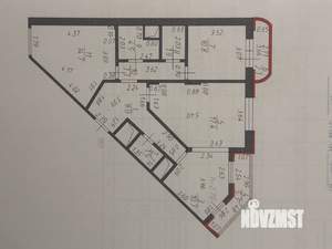 3-к квартира, вторичка, 74м2, 11/18 этаж