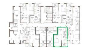 1-к квартира, вторичка, 47м2, 3/10 этаж